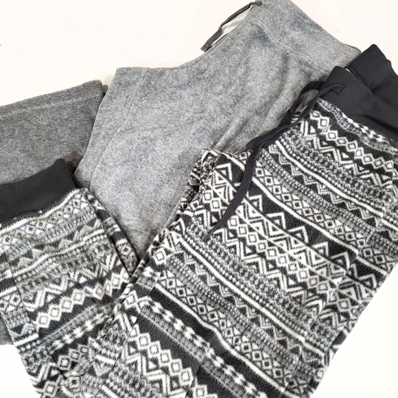 Aeropostale Other - 2 Pairs Sleep Lounge Pants Size M Grey Aero & So